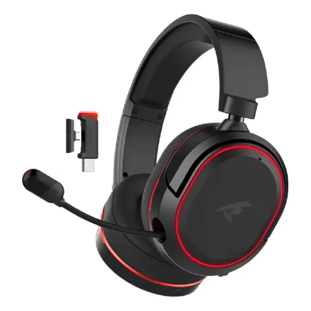 Headset Gamer Picun G2 Sem Fio Mic Anc 100h Bluetooth Preto