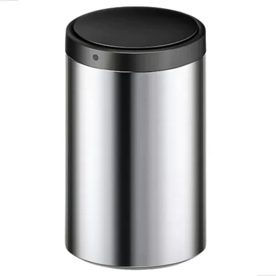 Lixeira Globalmix 40l Aço Inox Sensor Proximidade