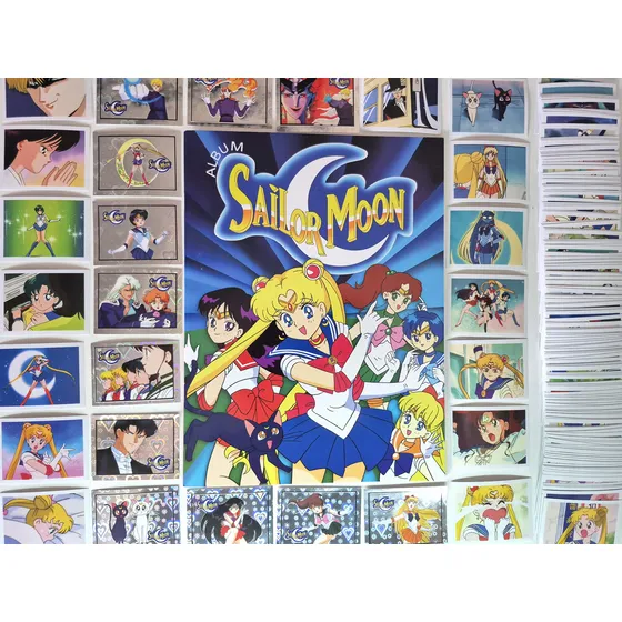 Álbum Sailor Moon Completo Para Pegar + 4 Póster 