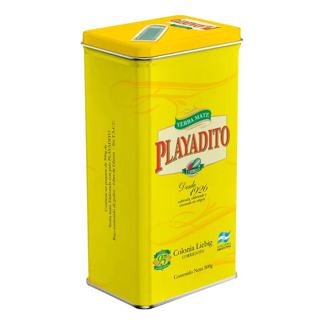 Lata Yerba Mate Playadito 500 G