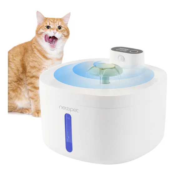 2.6l Sensor Sem Fio Bebedouro Fonte Para Gato Cão Newpet