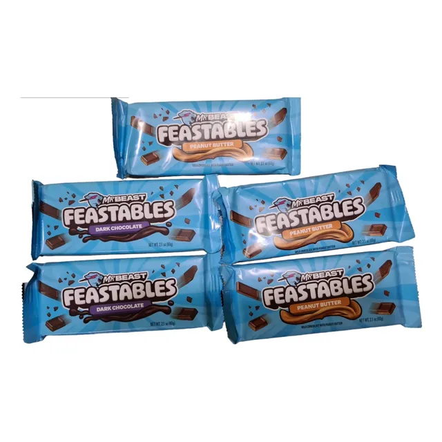 5pack Barras Chocolate Mr Beast Importadas