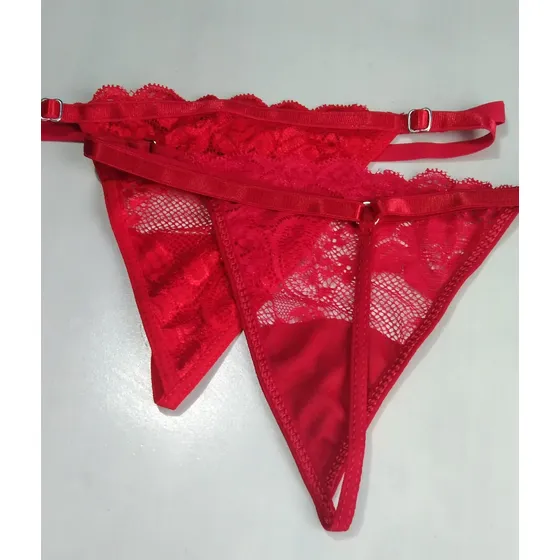 Tanga Brasilera Hilo Panties Panty Encaje Lenceria Femenina