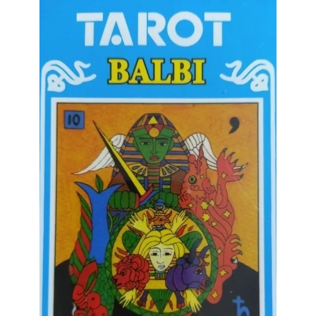 Mazo Cartas Tarot Balbi, Industria Argentina