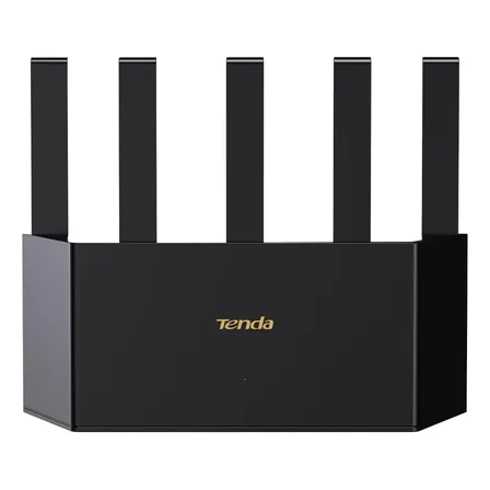 Roteador Tenda RX12L Pro AX3000 Wi-Fi 6 Dual-Band, 5 Antenas Externas, Portas Gigabit, WPA3, OFDMA, Compatível com Todas Operadoras Brasileiras, Perfeito para Streaming 4K e Jogos
