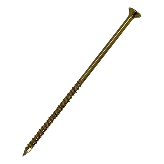 100 Tornillos Turbos Screw Para Madera 120 Mm