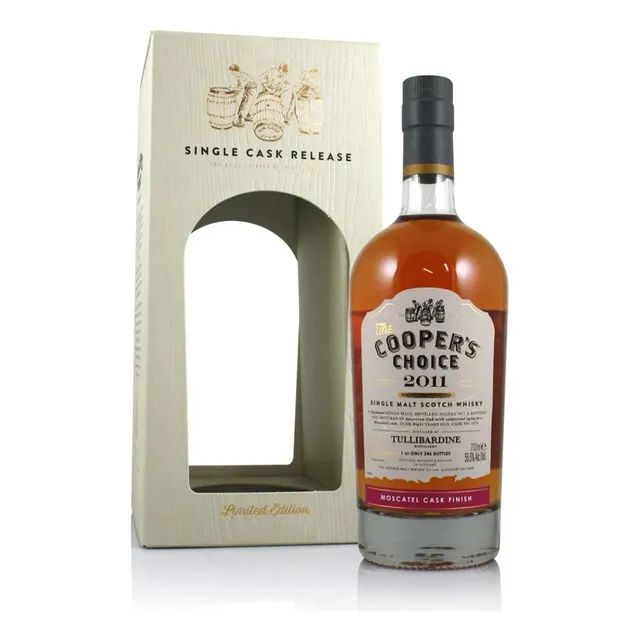 Whisky Cooper Choice 11 Años Tulibardine 700ml. Envio Gratis