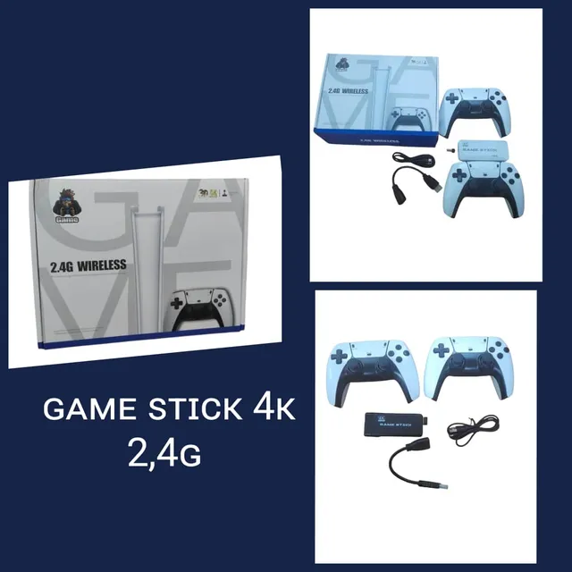 Game Stick 4k 2,4g.