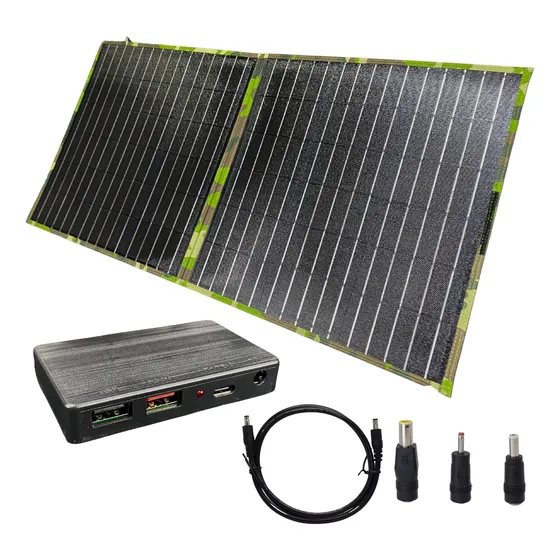 Panel Solar 100w Usb Dc Policristalino Portatil 2 Paneles