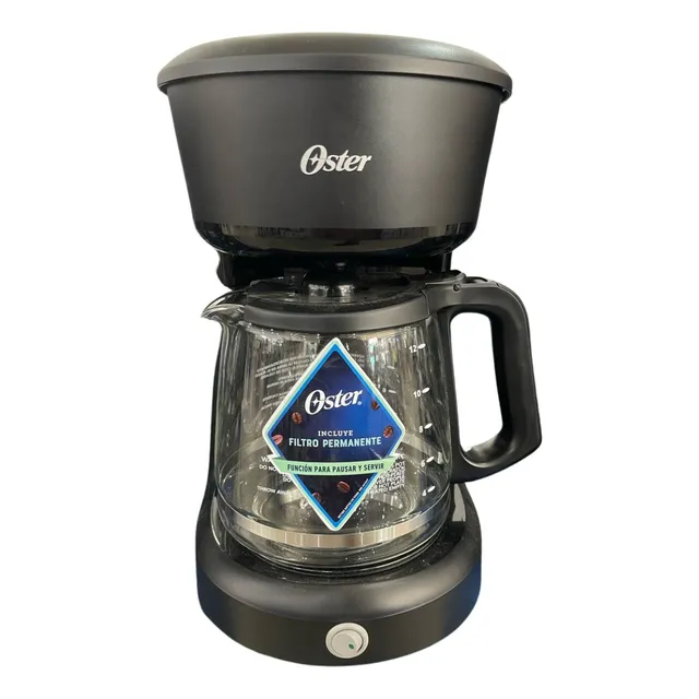 Cafetera Eléctrica 12 Tazas Oster Filtro Permanente 900w