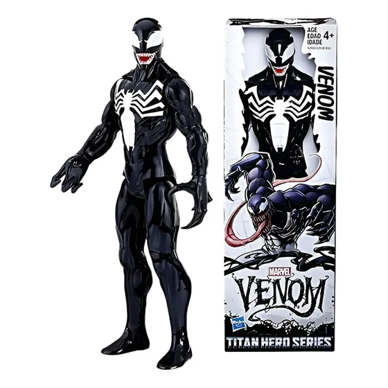 Figura Muñeco Venom - Titan Hero Grande 30cm Original Hasbro