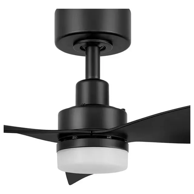 Ventilador Techo Hampton Bay N375-mbk 52 Negro Mate Con Led