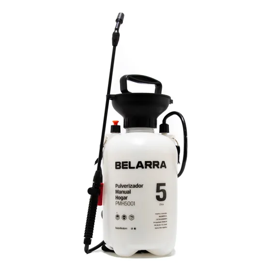 Fumigador 5 Litros Pulverizador Con Lanza Rociador Manual Belarra