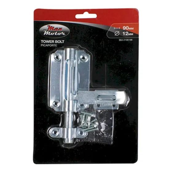 Picaporte 90mm Acero Max Motor