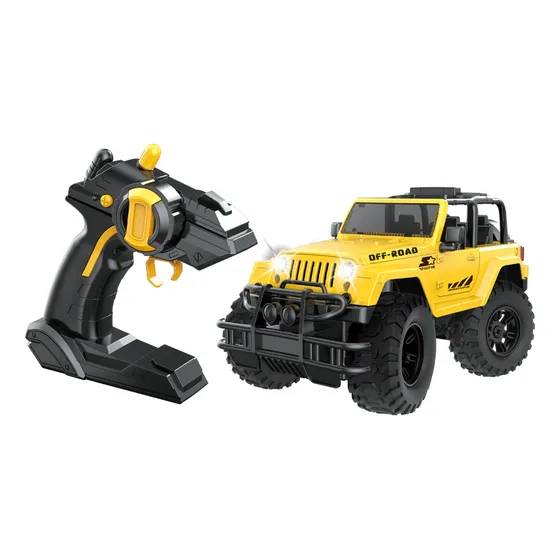 Carro A Control Remoto Forest Camper Color Amarillo