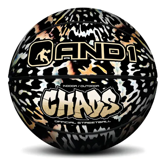 Balón And1 Chaos Animal Print Basketball Felino