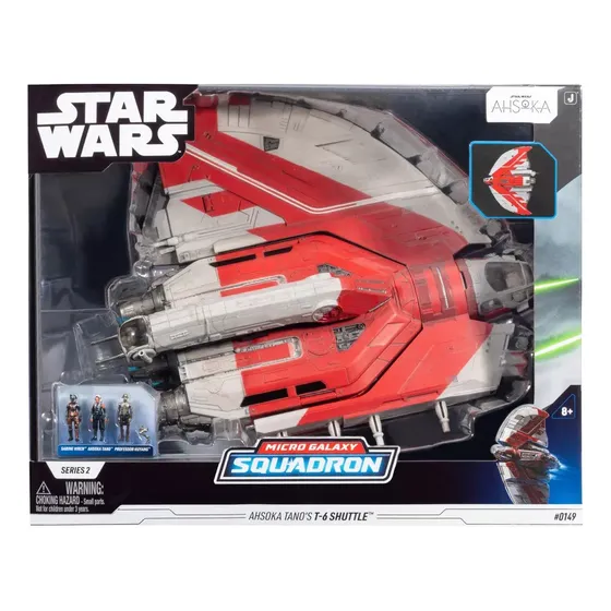 Star Wars Micro Galaxy Squadron Ahsoka Tano T-6 Shuttle Nave