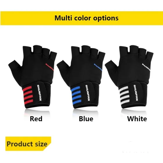 Guantes Muñequeras Con Gel Gym Crossfit Fitness Unisex Pesas