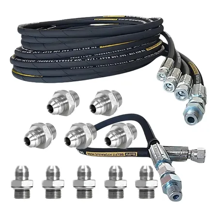 Kit Mangueira Prensada Suspensão A Ar Bloco 8mm / 10mm