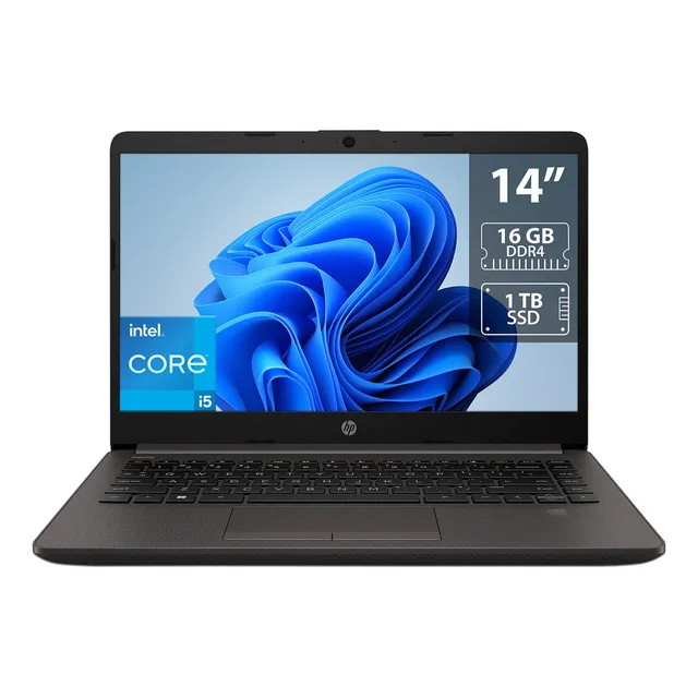 Laptop Hp 240r G9: Intel Core I5, 16gb, Ssd 1tb, 14 , W11h Color Negro