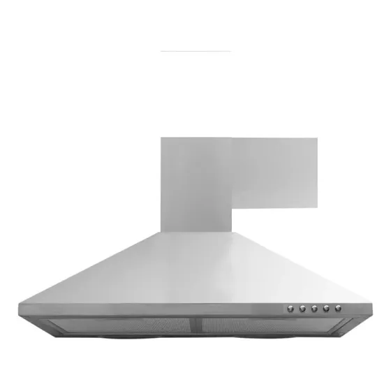Campana De Cocina Con Salida Lateral  Acero Inoxidable  Gtia