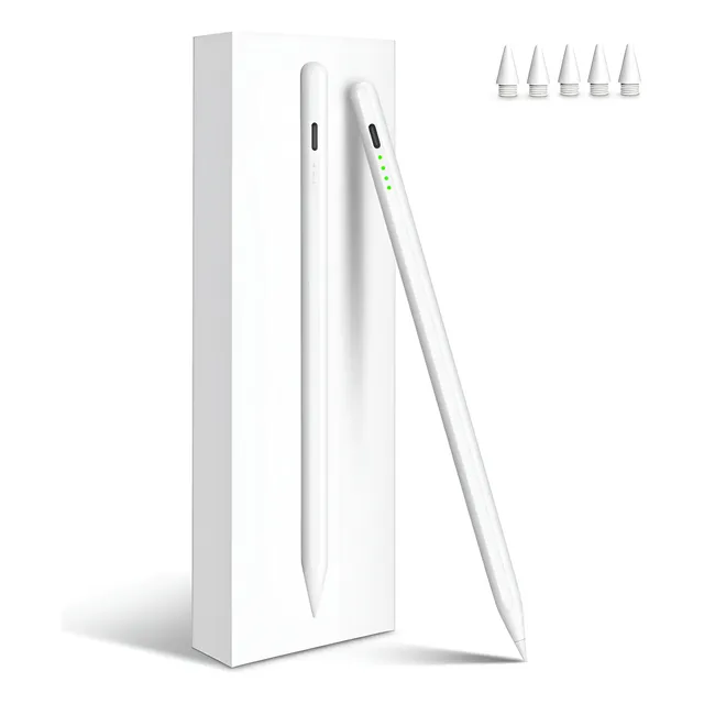 Lápiz Óptico Stylus Pluma Para iPad,carga Rápida,magnética
