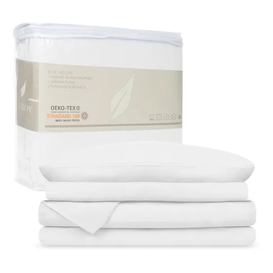 Juego De Sábanas Luxoy 1800 Egipcian Ultra Suaves King Size