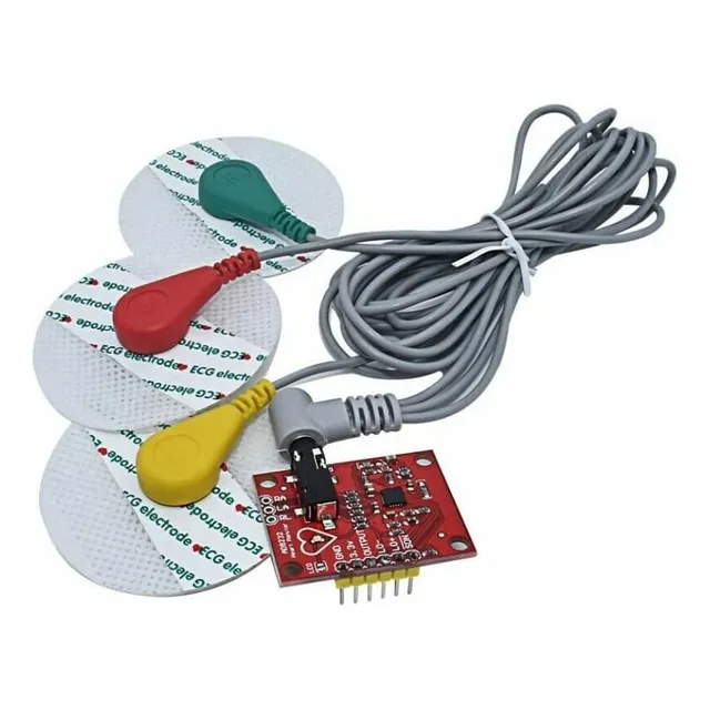 Ad8232 Ecg Kit Módulo Sensor De Pulso Ritmo Cardíaco