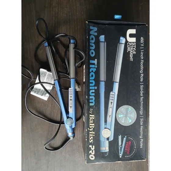 Plancha Babyliss Pro Nano Titanium (usada)