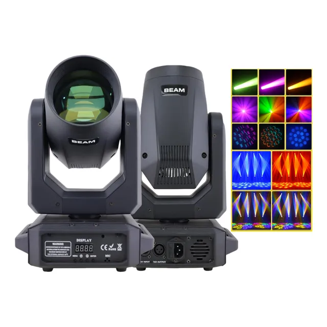 Cabeza Móvil Led 150w Dj Luz  Prisma Giratorio Haz + Patrone