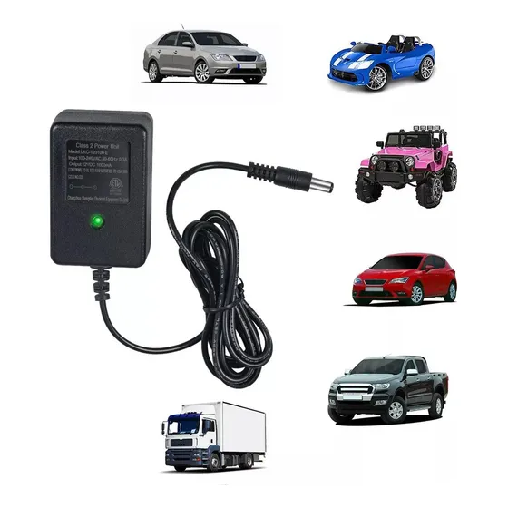 . 12 Voltios Cargador Para Electricos Infantil Carro