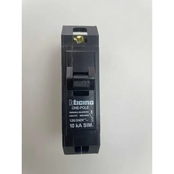 Breaker Interruptor 1 Polo 60w Bticino Atornillar Tibra Nuev