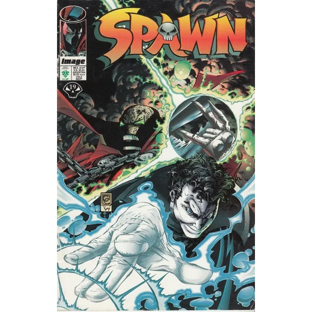 Comic  Spawn # 19 Image Editorial Vid 