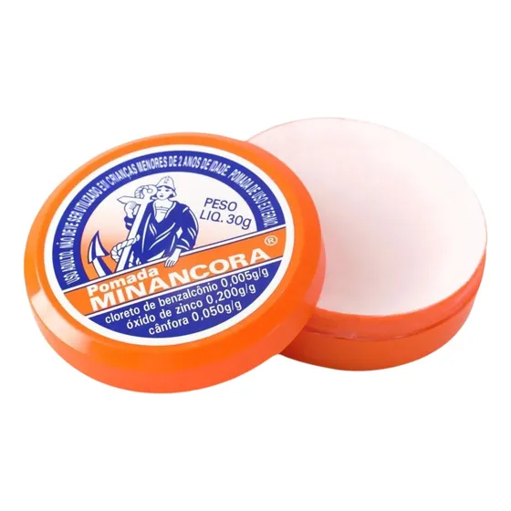Pomada Crema Minancora -granos -sabañones -acné -antiséptico Neutra