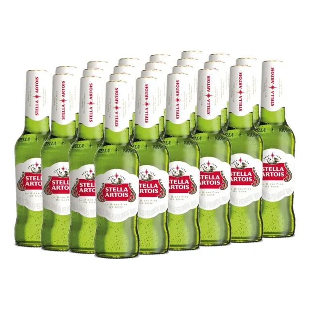 Caja Stella Artois - 24und - mL a $4000