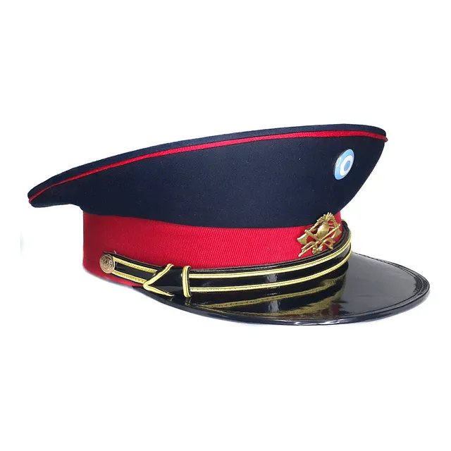 Gorra De Gala Para Bomberos Suboficial Subalternos Con