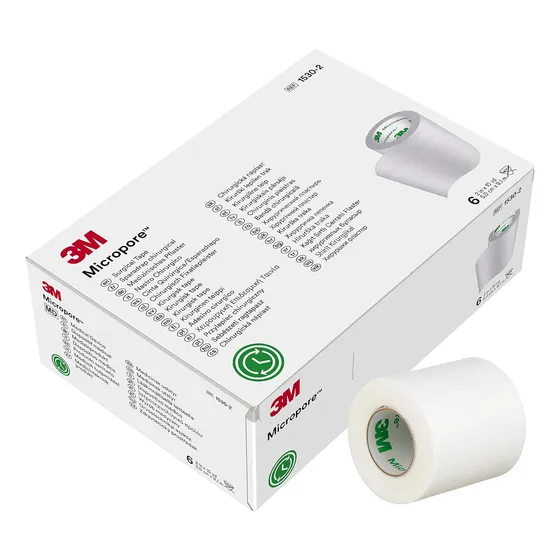 Cinta De Papel Microporosa - Blanca, 2  De Ancho - 1530...