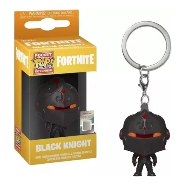 Llavero Funko Pop Keychain Fortnite Dorado Black Knight