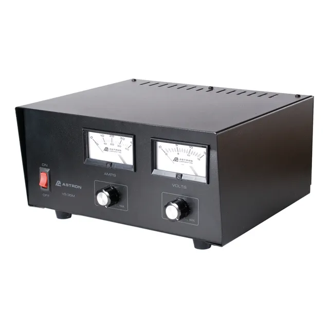 Fuente De Poder 13.8vcc 35a Con Medidores De Volts Y Amp