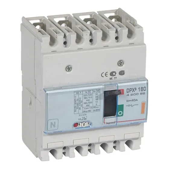 Interruptor Automatico 4p 25a 16ka Ref 420011 Legrand