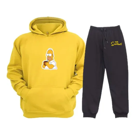 Conjunto Deportivo Los Simpsons / Homero, Bart, Etc Amarillo Lisa 6 Homero Simpson