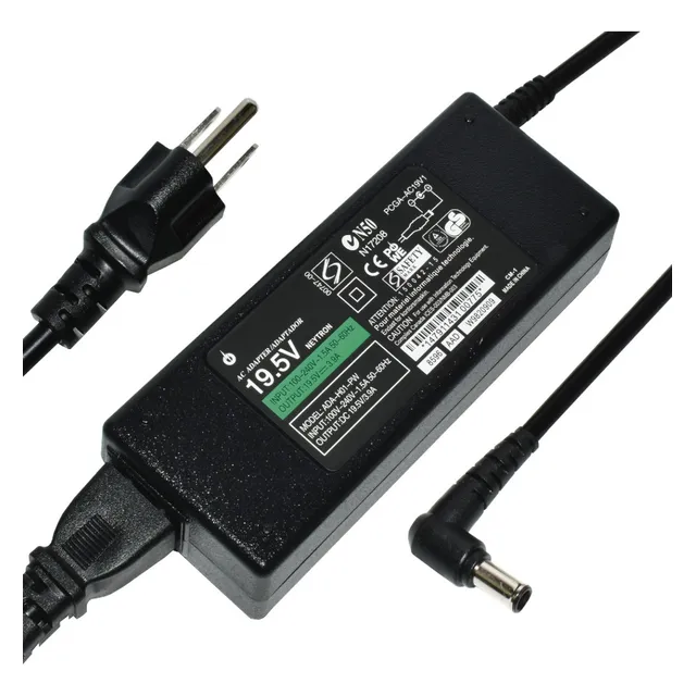 Cargador Para Sony Vgp-ac19v37 Ac19v33 Ac19v38 Ac19v10 76w