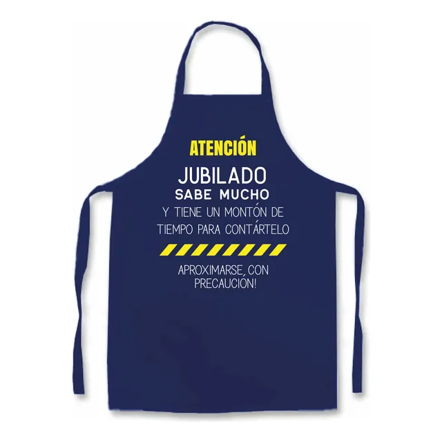 Delantal Jubilación Jubilado Regalo