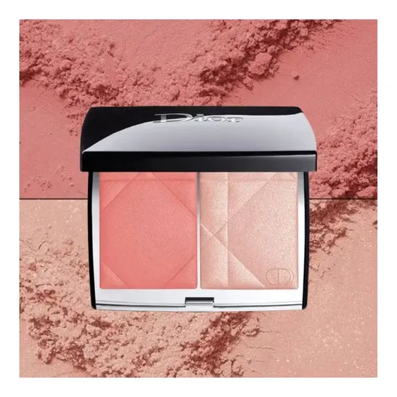 Colorete Dior Rouge: colores intensos y un brillo increíble para maquillaje de manzana, tono 257 Dioriviera