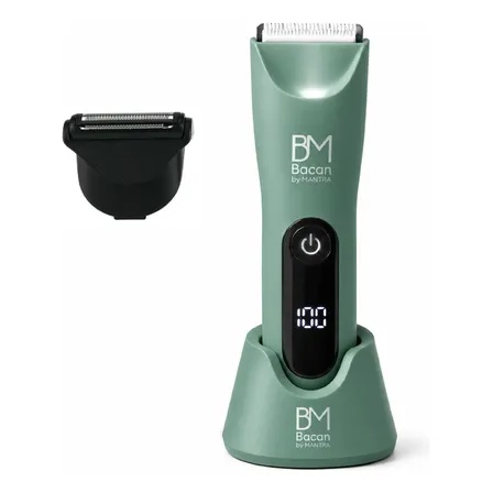 Razor Body Pro Bacan By Mantra Afeitadora Zonas Íntimas Verde Claro