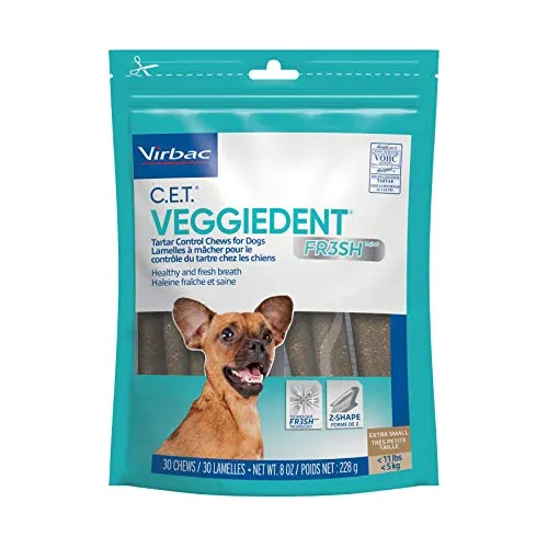 Virbac Cet Veggiedent Fr3sh Control De Tártaro De 5m13t