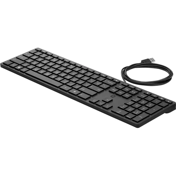 Teclado Hp 320k Slim Oem Usb Negro Ingles L96909-001