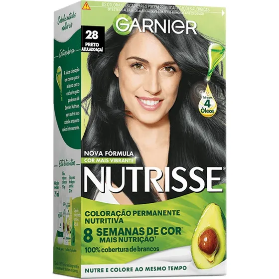Tinta De Cabelo Nutrisse Garnier Com Amônia Escolha Sua Cor