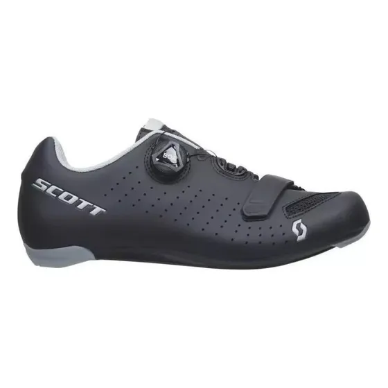 Sapatilha Bicicleta Road Scott Comp Boa 2022 Preto / Prata