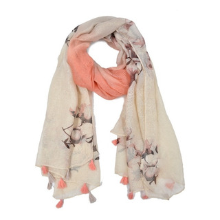 Pashmina Estampada Flores Para Mujer Foulard Suave Al Tacto. Pashmina Estampada Flores Para Mujer Foulard Suave Al Tacto.